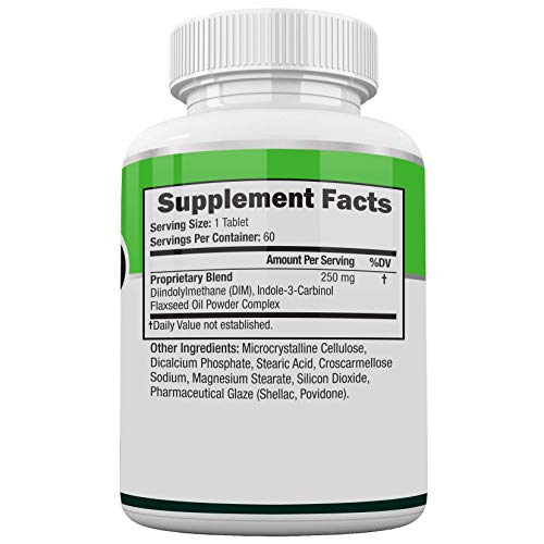 Estrohalt Estrogen-Blocker Supplement Vitamins for Men & Women DIM - AB Mystery