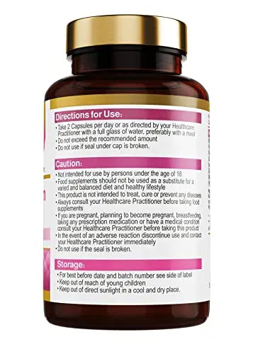 Marine Collagen Complex – 120 Hydrolyzed Fish Collagen Capsules – Enriched with Vitamin C - AB Mystery