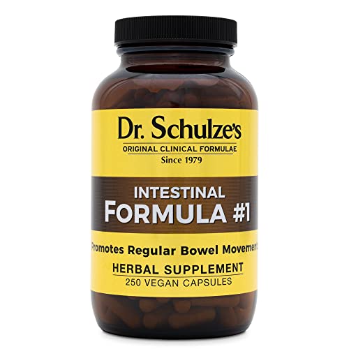 Dr. Schulze's Intestinal Formula #1 | All Natural Bowel Cleanse | Promotes Regular 