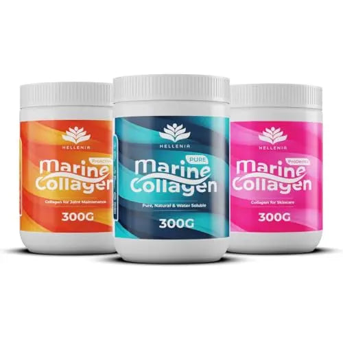 Pure Hydrolysed Marine Collagen Powder 300g | Berry Flavour | Type 1 and 3 - AB Mystery