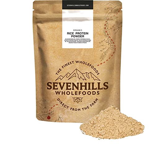 Sevenhills Wholefoods Organic Rice Protein Powder, Vegan, 2kg Sevenhills Wholefoods