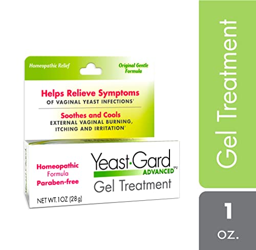 Yeast-Gard Homeopathic Formula Gel Soothes & Cools - 1 Ounce - AB Mystery