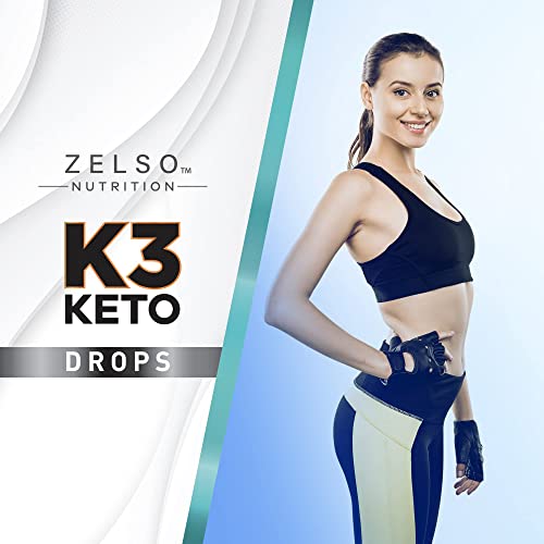 (3 Pack) K3 Keto Drops for Weight Loss - Fat Burner & Metabolism Booster | Advanced Keto