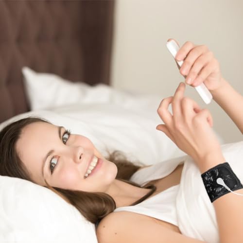 LOYDBDT Grounding Wrist Strap,Patterned Grounding Wristband,Unique Air Holes and Conductive Silver - AB Mystery