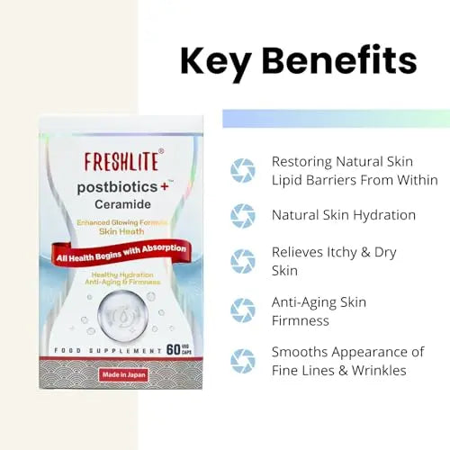 FRESHLITE Anti-Aging Glowing Skin | Restoring Natural Skin Lipid Barrier and Firmness - AB Mystery