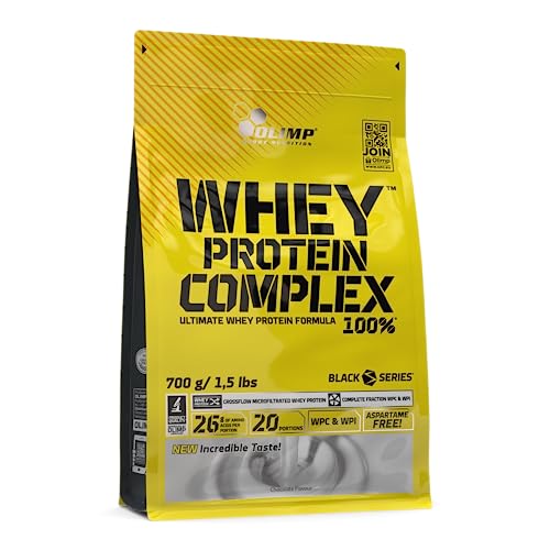 Olimp Whey Protein Complex 100% (700 g) - White Chocolate with Raspberry OLIMP SPORT NUTRITION