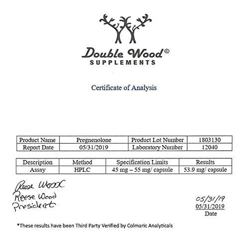 Pregnenolone 100mg per Serving (Converted to Progesterone to Boost Progesterone - AB Mystery