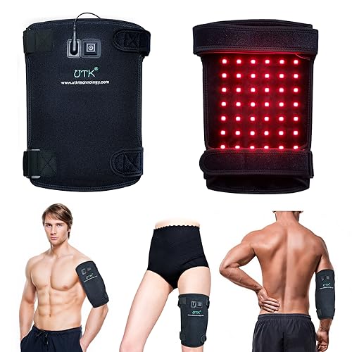 UTK Red Light Therapy for Body, 162Pcs 660nm Red Light & 54Pcs 850nm Near Infrared Light Therapy Belt - AB Mystery