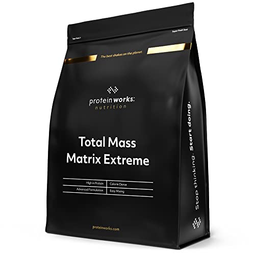 Protein Works - Total Mass Matrix Extreme Mass Gainer | High Calorie Protein Powder Protein Works