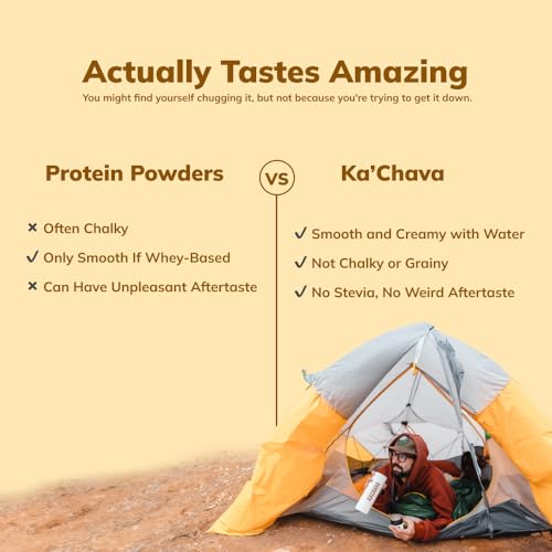 Ka’Chava All-In-One Nutrition Shake Blend, Chai, 85+ Superfoods, Nutrients & Plant-Based - AB Mystery