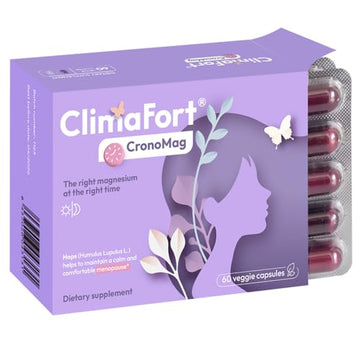 ClimaFort® CronoMag | Magnesium for Women in Menopause | The Right Magnesium at The Right time