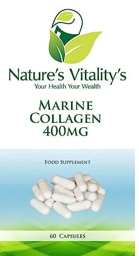NATURE'S VITALITY'S Marine Collagen Capsules 400mg 60 Capsules 2 - AB Mystery
