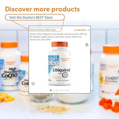 Doctor's Best, Hyaluronic Acid with Chondroitin Sulphate and Collagen, 60 Capsules, Gluten Free, SOYA Free - AB Mystery