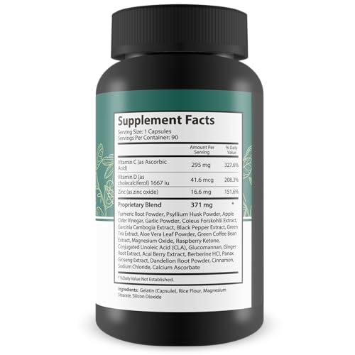 Pro Puravive Slim Cleanse - 90 Day Supply - Our Best Gentle Full Body Detox Cleanse - AB Mystery