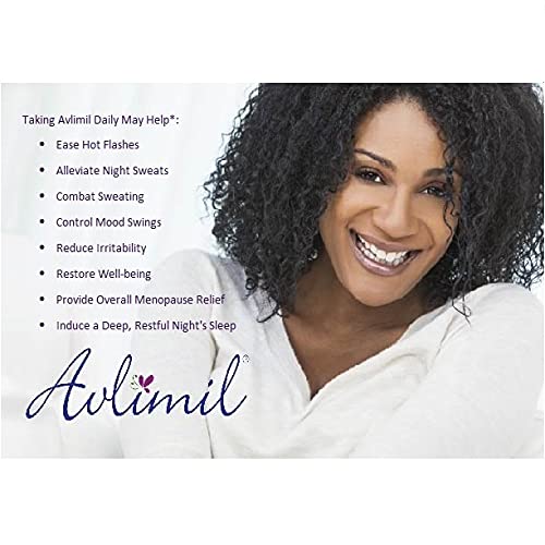 Avlimil Hormone Balance & Menopause | Relief from Mood Swings, Hot Flashes, Night Sweats & Irritability - AB Mystery