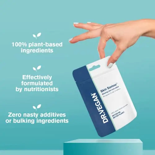 DR.VEGAN Skin Saviour | Fuel Collagen Naturally | Collagen Alternative | 60 Capsules - AB Mystery