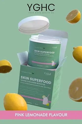 Your Good Health Co. – Your Beauty Vegan Collagen Booster Powder, Pink Lemonade - AB Mystery