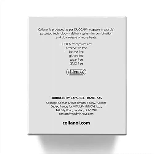 Collanol - Innovation in The Care of Healthy Joints - Liquid Formula in a Double Capsule 3D Collagen - AB Mystery