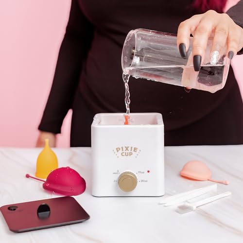 Pixie Menstrual Cup & Disc Boiler Sterilizer - Easily Submerge & Clean Your Period Cup in Boiling Water - AB Mystery