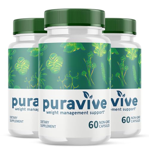 (3 Pack) Puravive Weight Loss Capsules, Puravive Advanced Formula
