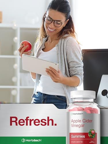 Horbaach Vegan Apple Cider Vinegar Gummies | 90 Count | ACV Supplement | Natural - AB Mystery