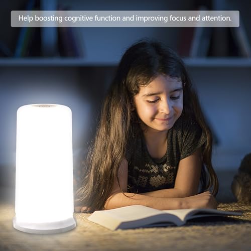 Green Light Lamp for Migraines,Mood Light Therapy Lamp 10000 Lux,Narrow Band Green LEDs - AB Mystery