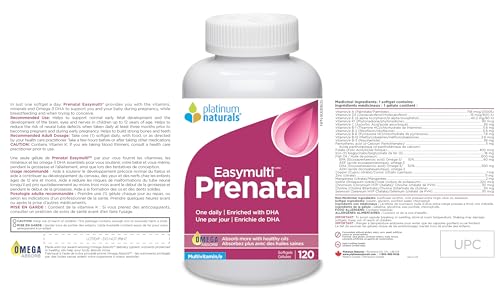 Platinum Naturals EasyMulti Prenatal, 120 CT Platinum