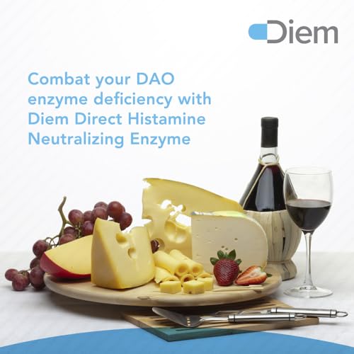 Omne Diem Histamine Digest DAO 30,000 HDU - 120 Caps - Histamine Neutralizing - AB Mystery