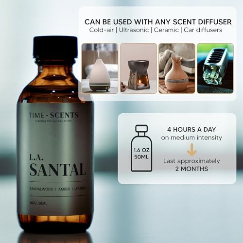 Essential Oil Blend Diffuser Oil – Santal Essential Oil, Hotel Inspired Home fragrance oil for diffuser - AB Mystery