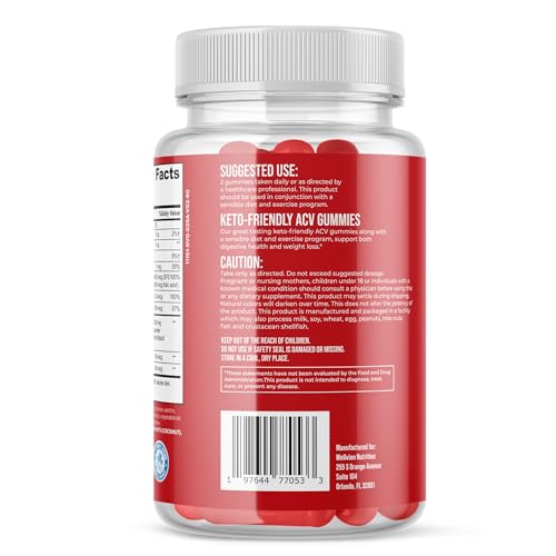 Wellvion Keto ACV Gummies for Weight Loss Support - Advanced Formula (1000mg) - AB Mystery