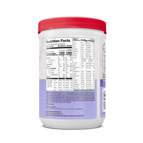 SlimFast High Protein Meal Replacement Shake Powder, 12 Servings (Pack of 2) , Advanced - AB Mystery