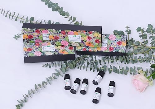 Essential Oils Set 100% Pure Natural DR.NITTA Top 6 Oils for Massage,Diffusers,Humidifier - AB Mystery