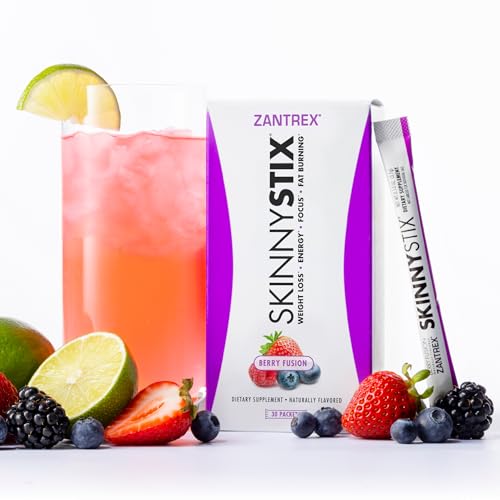 Zantrex SkinnyStix Energy Powder – Increase Energy, Heighten Focus, Boost Mood - AB Mystery