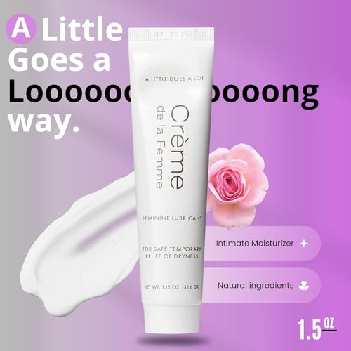 Crème De La Femme Daily Vaginal Moisturizing Cream for Long-Lasting Relief from Feminine Dryness - AB Mystery