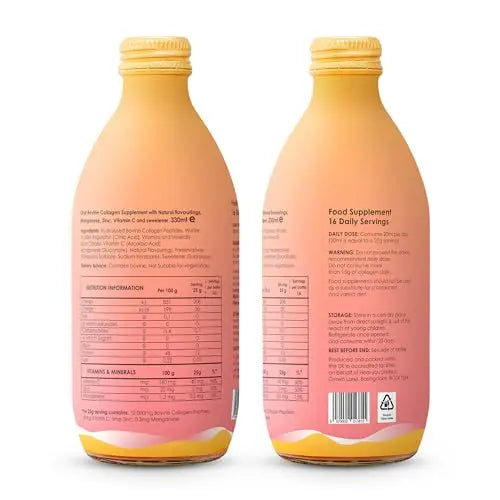 Collagen Supplements for Women, Highest-Dose 12000mg Liquid Collagen Peptides, Bovine Collagen Healu