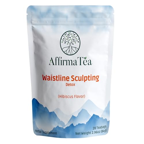 AffirmaTea Natural Detox Tea Blend - Laxative Free, Oolong Green Tea & Cinnamon - AB Mystery