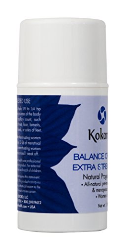 Kokoro Extra Strength Natural Progesterone Balance Creme, 1.7 oz Pump, Extra Strength - AB Mystery