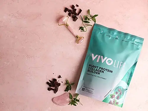 Vivo Life - Plant Protein Collagen Builder with Vitamin C, Amino Acids and Hyaluronic Acid - AB Mystery