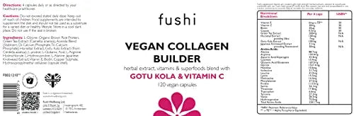 Fushi Vegan Collagen Booster, Vegan Amino Acids, with Vitamin C, E, Biotin - AB Mystery