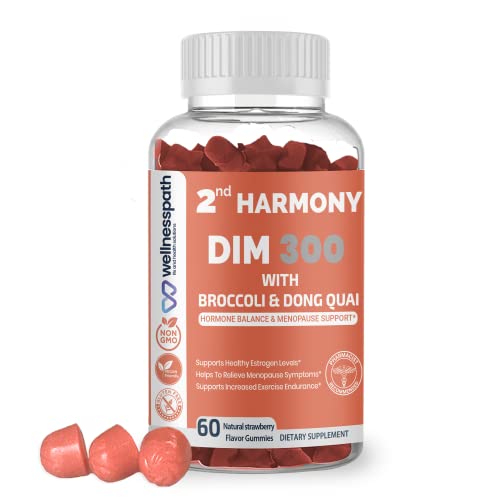2nd Harmony DIM 300, DIM Supplement with Dong Quai, Aids with Menopause Relief and Hormone - AB Mystery