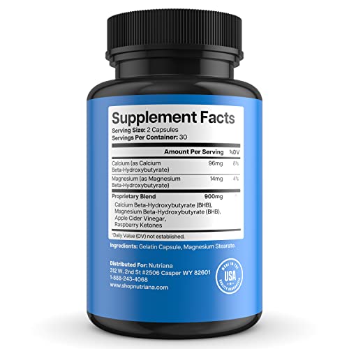 Keto BHB Exogenous Ketones for Men & Women - Keto Supplements for Mental Clarity - AB Mystery