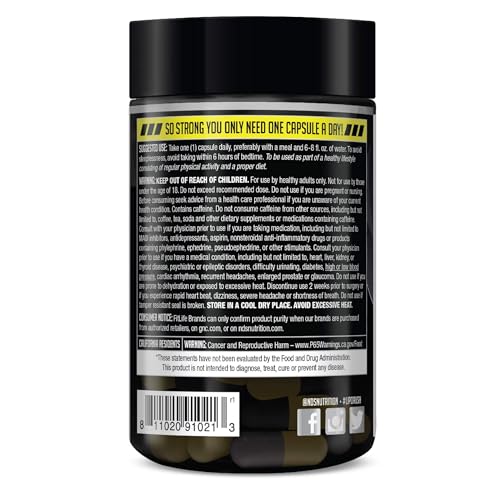 LIPORUSH NDS Nutrition XT - Super Concentrated Thermogenic with L-Carnitine & Teacrine - AB Mystery