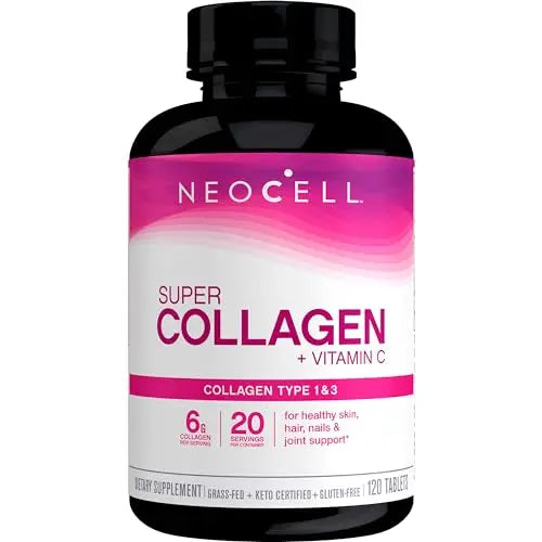 Neocell Super Collagen Vitamin C - Pack of 120 Tablets - AB Mystery