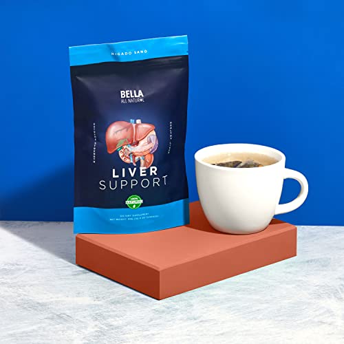 Bella All Natural Liver Detox Drink - Liver Cleanse Detox & Repair Tea with Blessed Thistle - AB Mystery