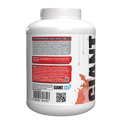 Giant Edge Series 100% Whey Protein Isolate - 25g Pure Whey Isolate - Zero Sugar - AB Mystery