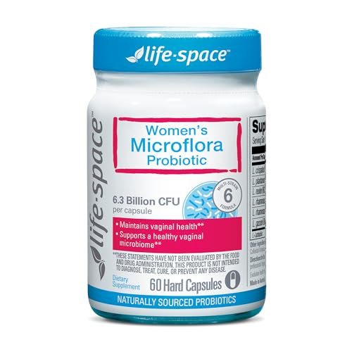 Life-Space Probiotic for Women, Support Healthy Vaginal Microflora & Comfort, BV & VVC Infection