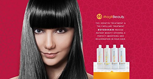 Keratin Protection System 32 oz.| Innovative Silky Smooth | Professional Nourishment | Straightening Hair - AB Mystery