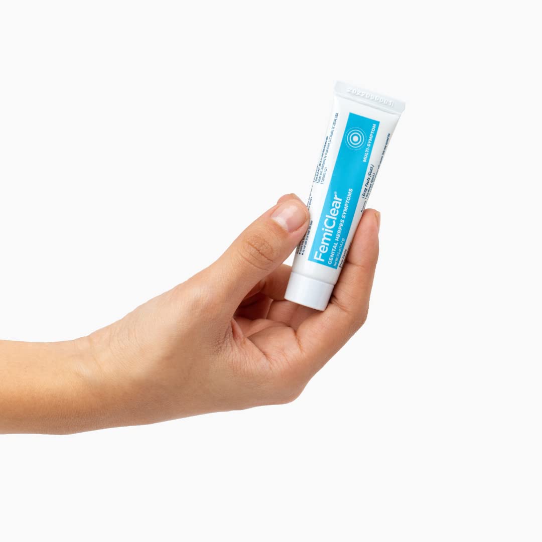 FemiClear for Genital Herpes Symptoms, Multi-Symptom - Effective Intimate Relief - AB Mystery