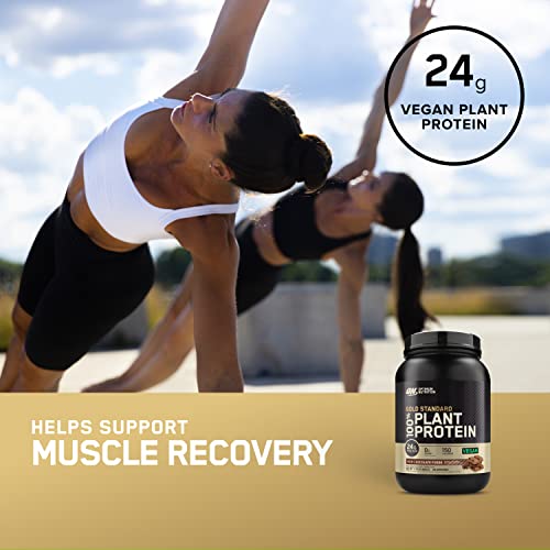 Optimum Nutrition Gold Standard 100% Plant Based Protein Powder, Gluten Free, Vegan - AB Mystery