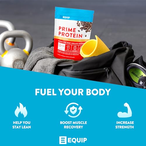 Equip Foods Prime Protein - Grass Fed Beef Protein Powder Isolate - Paleo and Keto - AB Mystery